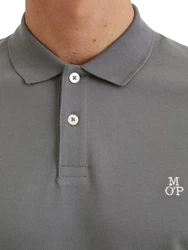 Marc O'Polo Poloshirt/Shirt dunkelgrau