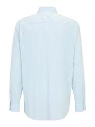 s.Oliver BLACK LABEL Hemd himmelblau/weiß