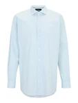 s.Oliver BLACK LABEL Hemd himmelblau/weiß