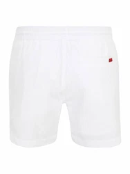 HUGO Badeshorts 'DOMINICA' rot/weiß