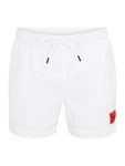 HUGO Badeshorts 'DOMINICA' rot/weiß