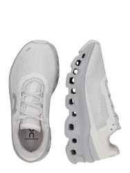 On Laufschuh Cloudmonster / Cloudrift grau/weiß