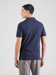 GUESS Poloshirt LYLE dunkelblau/weiß