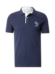 GUESS Poloshirt LYLE dunkelblau/weiß