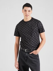 Karl Lagerfeld T-Shirt grau/schwarz
