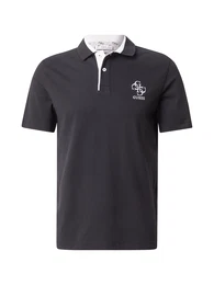 Poloshirt 'LYLE' schwarz / wei