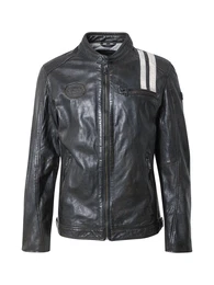 Jacke 'Faron Antique' schwarz / wei