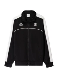 Sweatjacke schwarz / wei