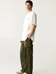 Pull&Bear Hose dunkelgrün