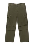 Pull&Bear Hose dunkelgrün
