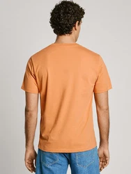 Pepe Jeans T-Shirt Eggo rauchblau/orange/weiß