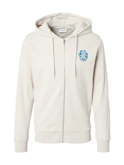 JACK & JONES Sweatjacke JJONE beige