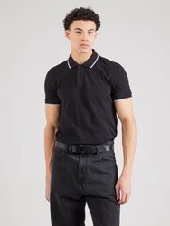 JOOP! Jeans Poloshirt 'Agnello' schwarz
