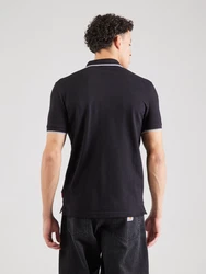 JOOP! Jeans Poloshirt 'Agnello' schwarz
