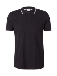 Poloshirt 'Agnello' schwarz