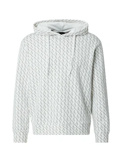 ARMANI EXCHANGE Sweatshirt hellgrau / weiß