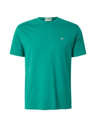 Gant T-Shirt REGULAR SHIELD REG ARCHIVE SHIELD EMB grau/petrol/rot/weiß