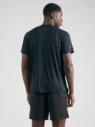 NIKE Funktionsshirt 'ADV STRIDE' hellgrau/schwarz