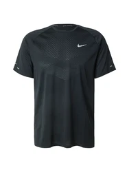 NIKE Funktionsshirt 'ADV STRIDE' hellgrau/schwarz