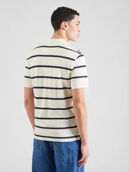 GANT Poloshirt (GOTS) creme/navy