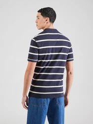 GANT Poloshirt (GOTS) dunkelblau/weiß