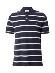 GANT Poloshirt (GOTS) dunkelblau/weiß