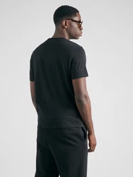 HUGO T-Shirt 'Dero' blutrot/schwarz