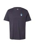 ELEMENT T-Shirt 'AMBITION' hellblau/dunkelgrau/weiß