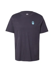 ELEMENT T-Shirt 'AMBITION' hellblau/dunkelgrau/weiß