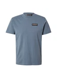 NAPAPIJRI T-Shirt 'S-IAATO' beige/opal/schwarz NAPAPIJRI T-Shirt 'S-IAATO' beige/opal/schwarz