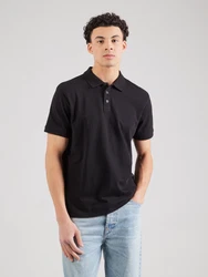 QS Poloshirt schwarz