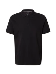 QS Poloshirt schwarz