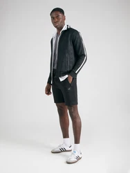 BOSS Shorts 'Headlo' schwarz/weiß