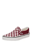 VANS Slip On 'CLASSIC' bordeaux/weiß