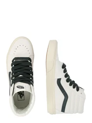 VANS Sneaker 'SK8-HI' dunkelgrn/wei