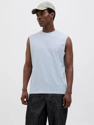 JACK & JONES 'JORVesterbro' hellblau/weiß