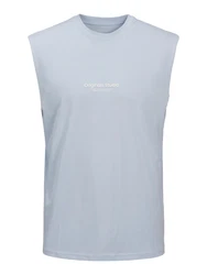 JACK & JONES 'JORVesterbro' hellblau/weiß