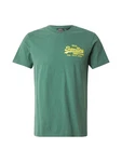 Superdry T-Shirt gelb/grn