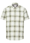 CAMEL ACTIVE Hemd oliv/schwarz/offwhite