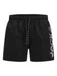 JACK & JONES Badeshorts JPSTMAUI greige/schwarz
