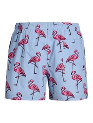JACK & JONES Badeshorts JPSTMaui hellblau/pink/rosa/hellpink