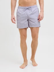 JACK & JONES Badeshorts JPSTNAXOS helllila/offwhite