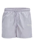 JACK & JONES Badeshorts JPSTNAXOS helllila/offwhite