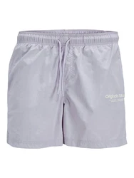 JACK & JONES Badeshorts JPSTNAXOS helllila/offwhite