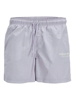 JACK & JONES Badeshorts JPSTNAXOS helllila/offwhite JACK & JONES Badeshorts JPSTNAXOS helllila/offwhite