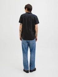 JACK & JONES Hemd 'JJESUMMER' schwarz