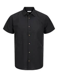 JACK & JONES Hemd 'JJESUMMER' schwarz