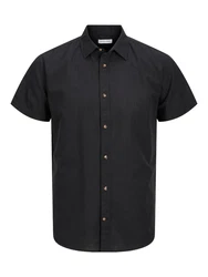 JACK & JONES Hemd 'JJESUMMER' schwarz