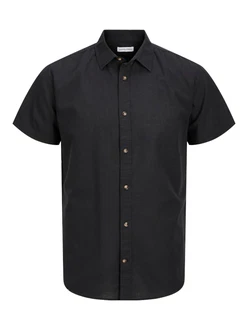 JACK & JONES Hemd 'JJESUMMER' schwarz