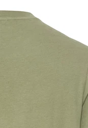 CAMEL ACTIVE T-Shirt gelb/grün/oliv/weiß